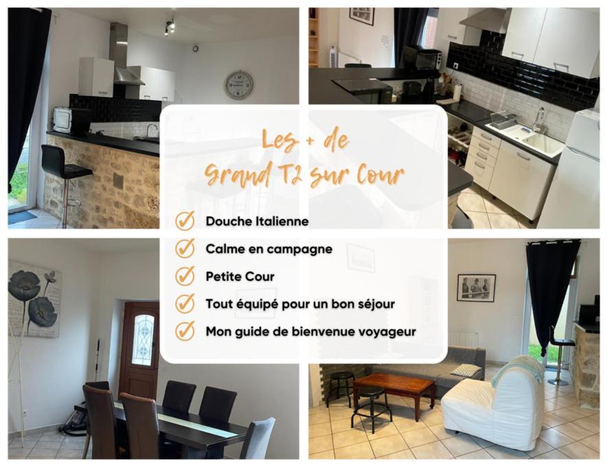 Апартаменты Grand T2 Sur Cour Aufferville Экстерьер фото